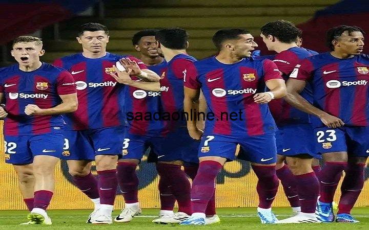 تشكيلة برشلونة ضد انتويرب اليوم الأربعاء 13/12/2023 بدوري أبطال أوروبا