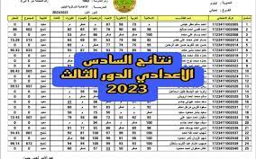 حملها الآن كشوفات نتائج السادس الاعدادي 2023 الدور الثالث PDF موقع ملازمنا