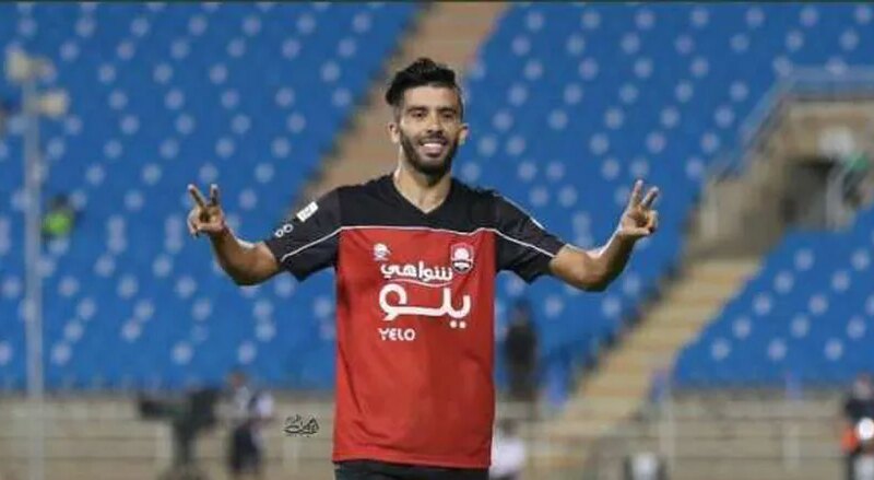 كريم البركاوي مهاجم الرائد السعودي معروض على الزمالك