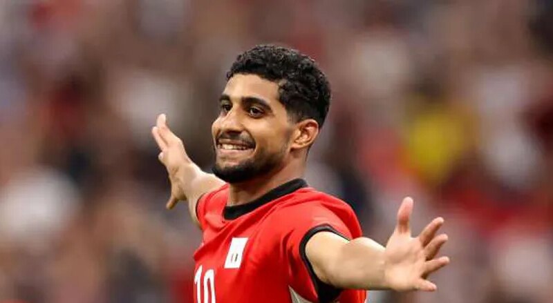 الوطن سبورت | إبراهيم عادل يعادل رقم محمد صلاح في الأولمبياد