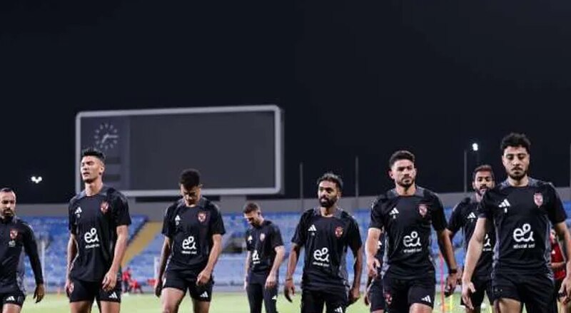 تفاصيل المران الأخير للأهلي لمواجهة الزمالك بالسوبر الأفريقي